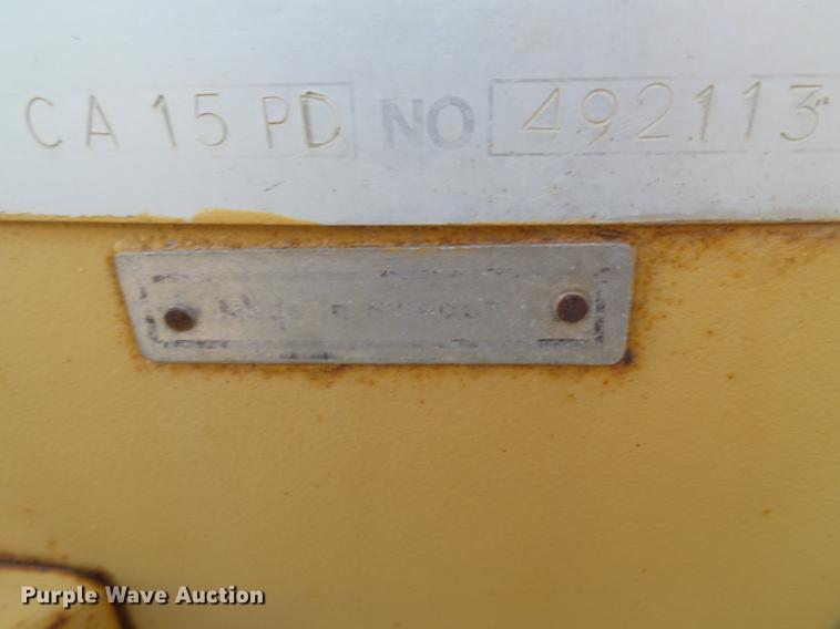 image for item EN9543 Dynapac CA15PD single drum roller