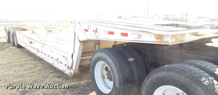 image for item EN9546 1973 lowboy equipment trailer