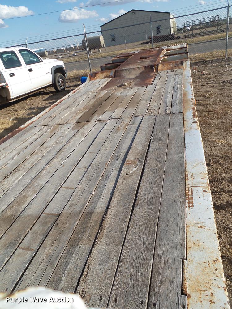 image for item EN9546 1973 lowboy equipment trailer