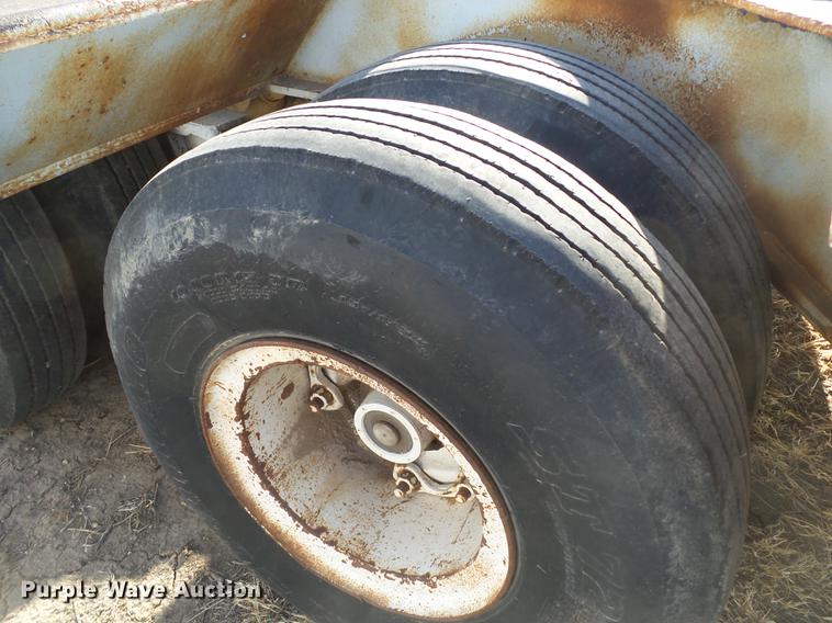 image for item EN9546 1973 lowboy equipment trailer