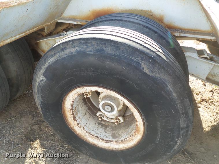 image for item EN9546 1973 lowboy equipment trailer