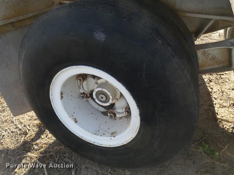 image for item EN9546 1973 lowboy equipment trailer