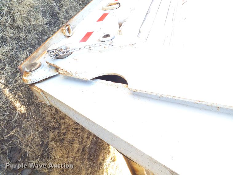 image for item EN9546 1973 lowboy equipment trailer