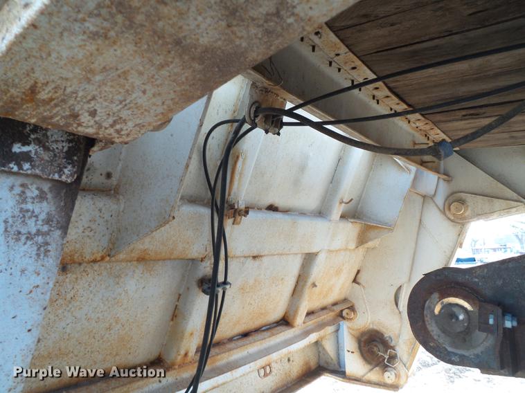 image for item EN9546 1973 lowboy equipment trailer