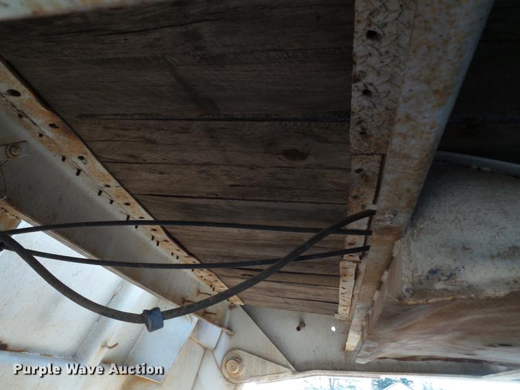 image for item EN9546 1973 lowboy equipment trailer