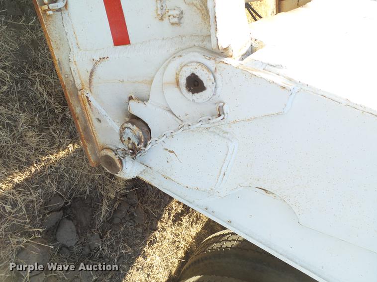 image for item EN9546 1973 lowboy equipment trailer