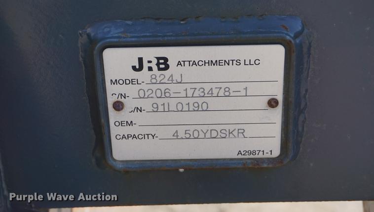 image for item G1084 JRB 824J loader rock bucket