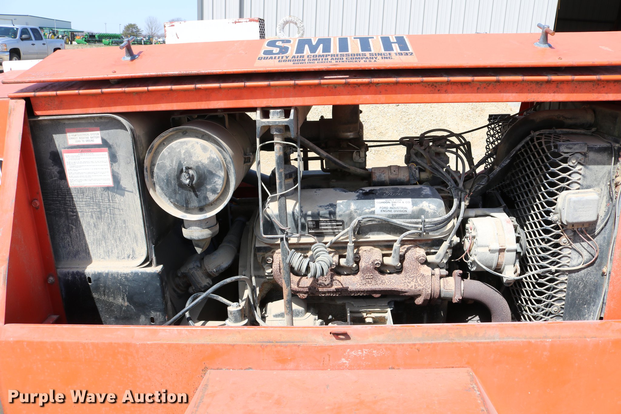 Gordon Smith 100 air compressor in Wamego, KS Item EW9107 sold