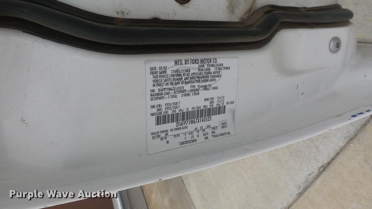 image for item DC3149 2007 Ford Crown Victoria Police Interceptor