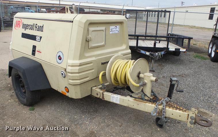 image for item DC3174 2004 Ingersoll Rand 185 air compressor