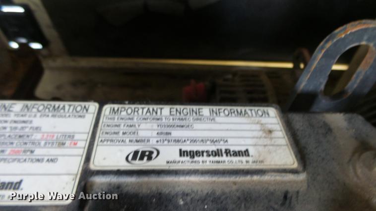 image for item DC3174 2004 Ingersoll Rand 185 air compressor