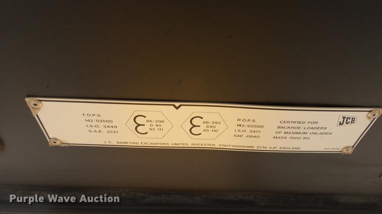 image for item DC3181 1999 JCB 210S Series 2 backhoe