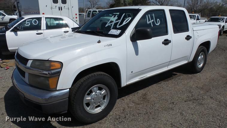 image for item DC3185 2007 Chevrolet Colorado LT Crew Cab pickup truck