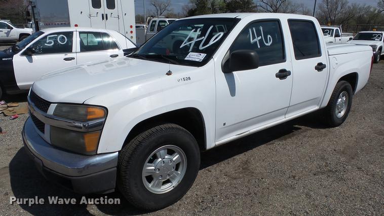 image for item DC3185 2007 Chevrolet Colorado LT Crew Cab pickup truck