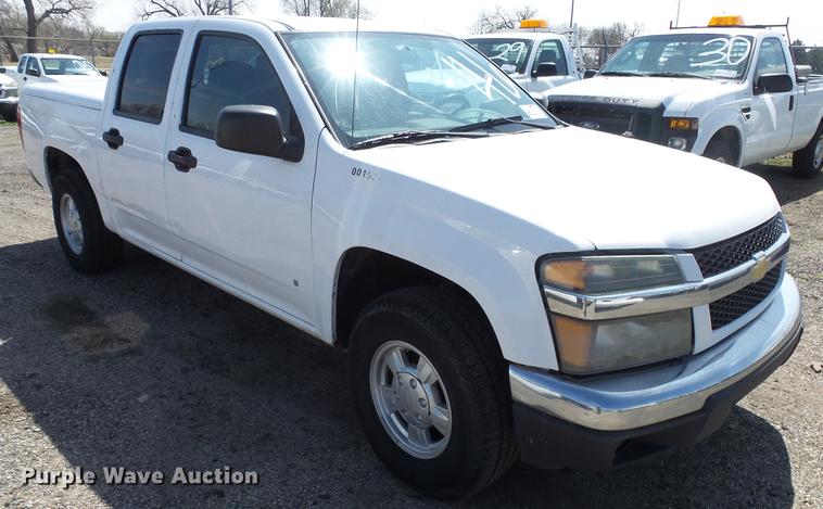 image for item DC3185 2007 Chevrolet Colorado LT Crew Cab pickup truck