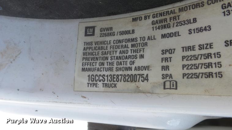 image for item DC3185 2007 Chevrolet Colorado LT Crew Cab pickup truck