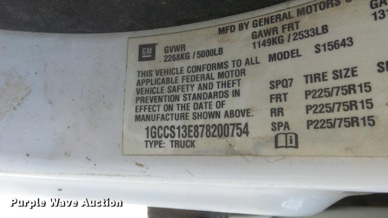 image for item DC3185 2007 Chevrolet Colorado LT Crew Cab pickup truck