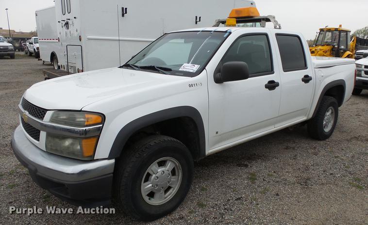 image for item DC3189 2006 Chevrolet Colorado Crew Cab pickup truck