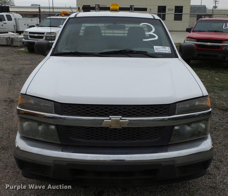 image for item DC3191 2007 Chevrolet Colorado Ext. Cab pickup truck