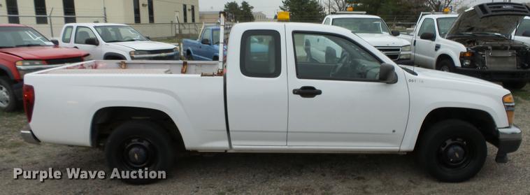 image for item DC3191 2007 Chevrolet Colorado Ext. Cab pickup truck