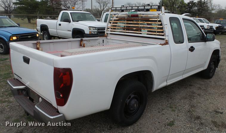 image for item DC3191 2007 Chevrolet Colorado Ext. Cab pickup truck