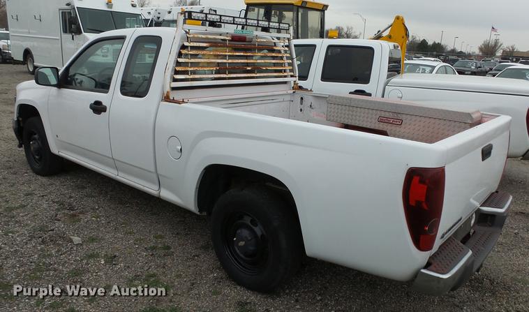 image for item DC3191 2007 Chevrolet Colorado Ext. Cab pickup truck