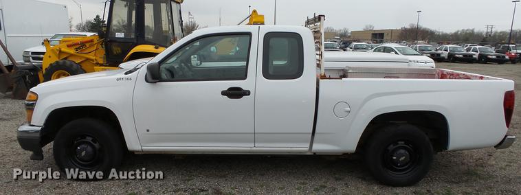 image for item DC3191 2007 Chevrolet Colorado Ext. Cab pickup truck
