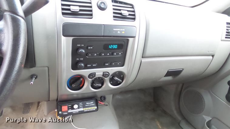 image for item DC3191 2007 Chevrolet Colorado Ext. Cab pickup truck