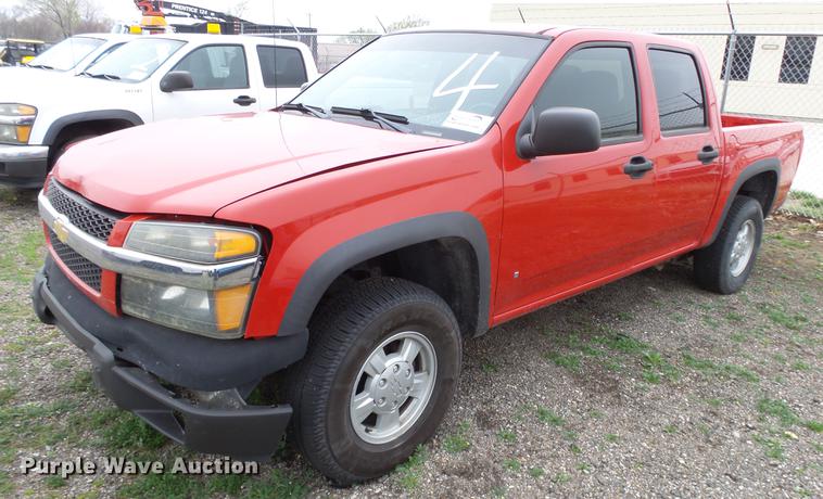 image for item DC3192 2006 Chevrolet Colorado Crew Cab pickup truck