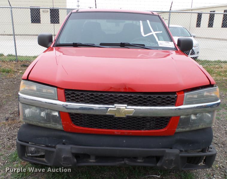 image for item DC3192 2006 Chevrolet Colorado Crew Cab pickup truck