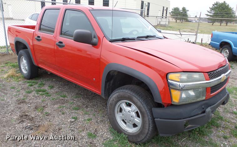 image for item DC3192 2006 Chevrolet Colorado Crew Cab pickup truck