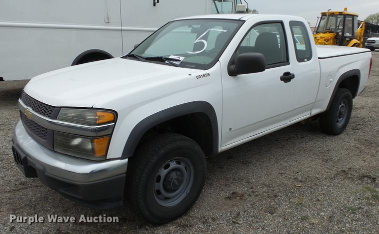 image for item DC3193 2008 Chevrolet Colorado Ext. Cab pickup truck