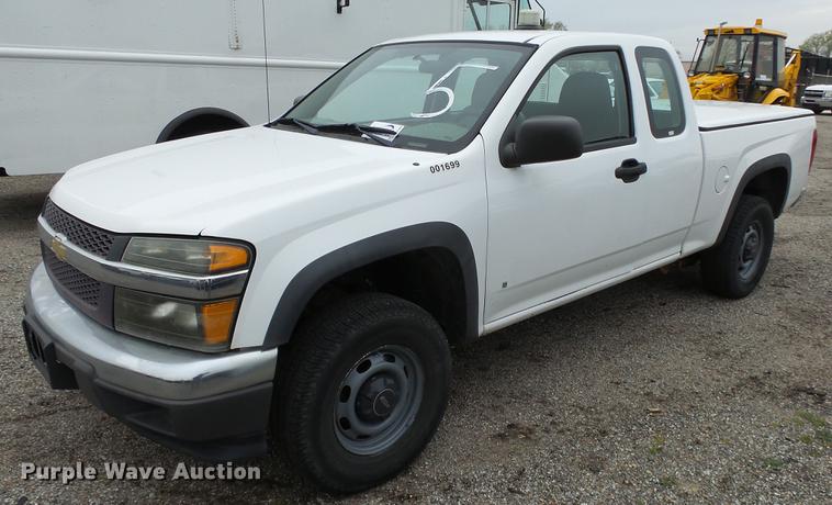 image for item DC3193 2008 Chevrolet Colorado Ext. Cab pickup truck