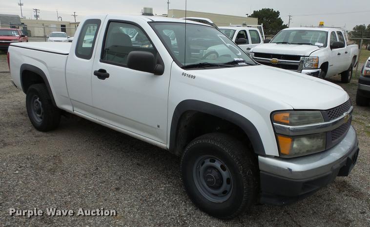 image for item DC3193 2008 Chevrolet Colorado Ext. Cab pickup truck
