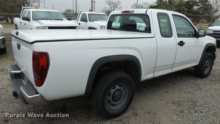 image for item DC3193 2008 Chevrolet Colorado Ext. Cab pickup truck