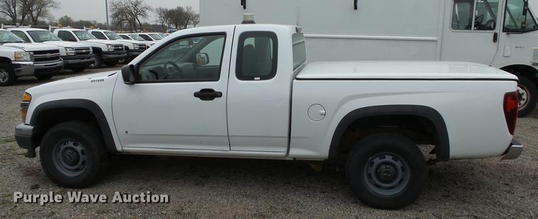 image for item DC3193 2008 Chevrolet Colorado Ext. Cab pickup truck