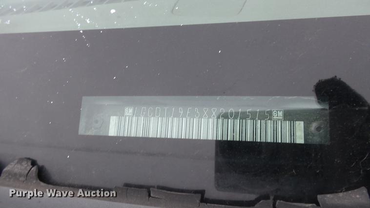 image for item DC3193 2008 Chevrolet Colorado Ext. Cab pickup truck