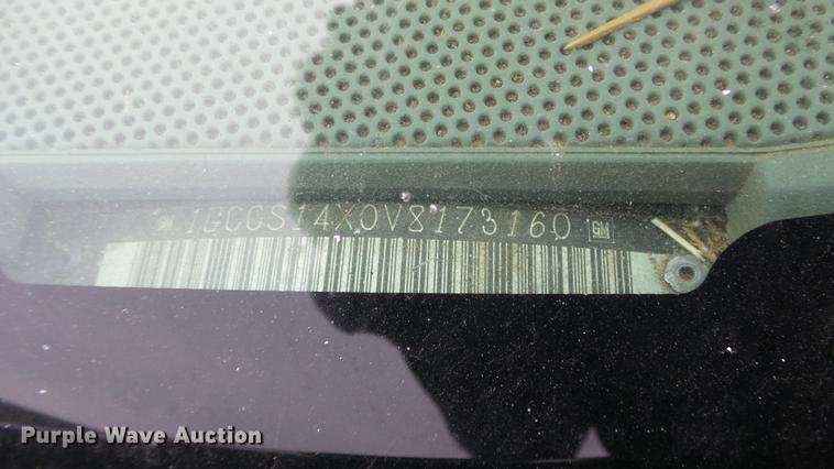 image for item DC3194 1997 Chevrolet S10 pickup truck