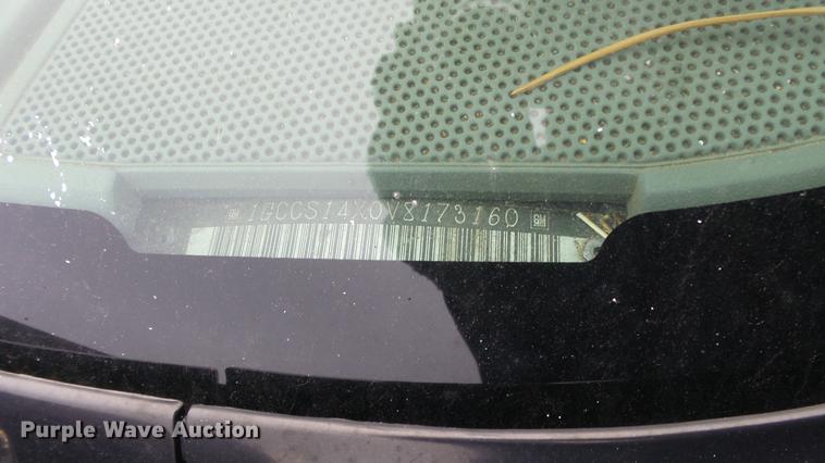 image for item DC3194 1997 Chevrolet S10 pickup truck