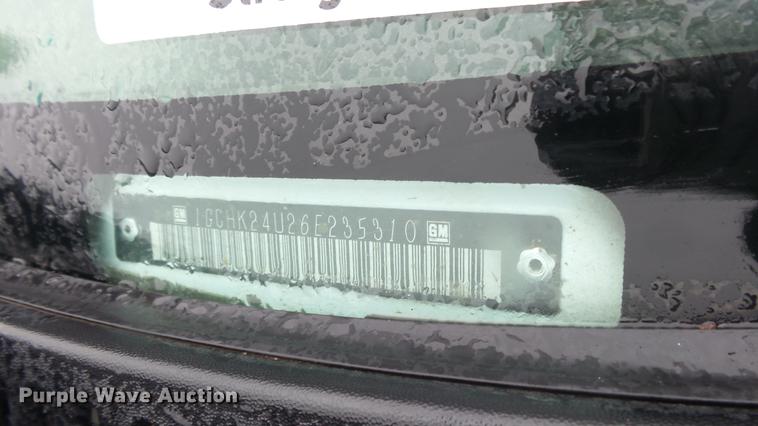 image for item DC3208 2006 Chevrolet Silverado 2500HD pickup truck