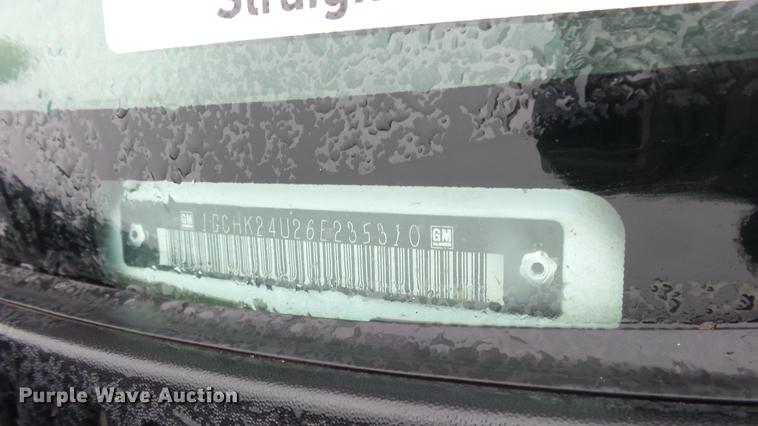 image for item DC3208 2006 Chevrolet Silverado 2500HD pickup truck