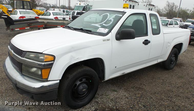 image for item DC3213 2007 Chevrolet Colorado Ext. Cab pickup truck