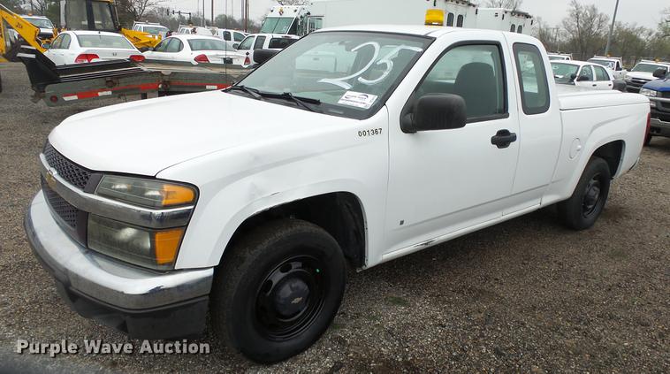 image for item DC3213 2007 Chevrolet Colorado Ext. Cab pickup truck