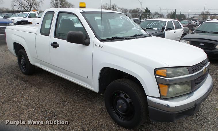 image for item DC3213 2007 Chevrolet Colorado Ext. Cab pickup truck