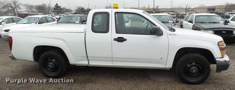 image for item DC3213 2007 Chevrolet Colorado Ext. Cab pickup truck