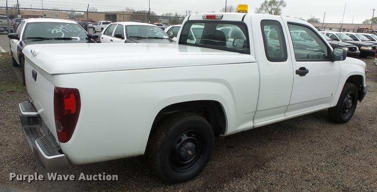 image for item DC3213 2007 Chevrolet Colorado Ext. Cab pickup truck