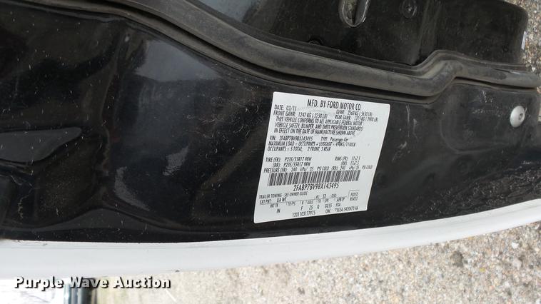 image for item DC3223 2011 Ford Crown Victoria Police Interceptor