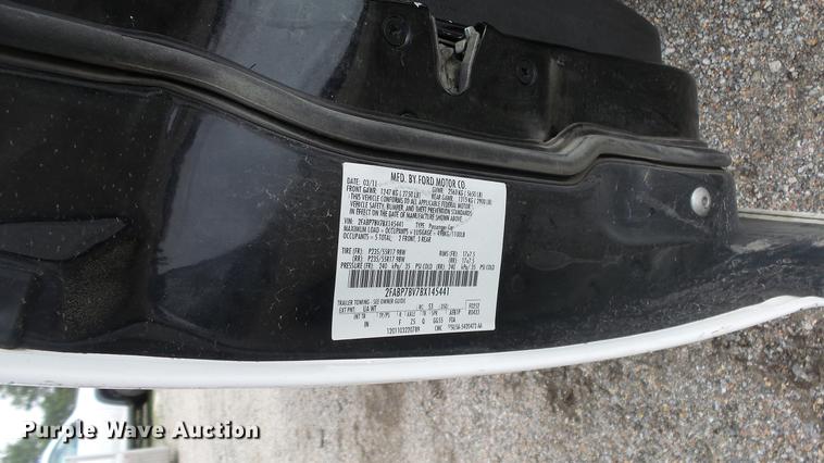 image for item DC3224 2011 Ford Crown Victoria Police Interceptor