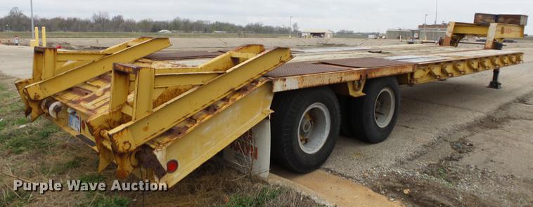 image for item DC3249 1987 Kalyn LB25T equipment trailer