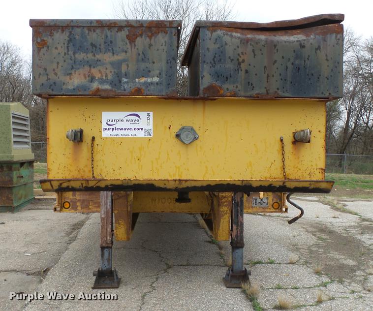 image for item DC3249 1987 Kalyn LB25T equipment trailer